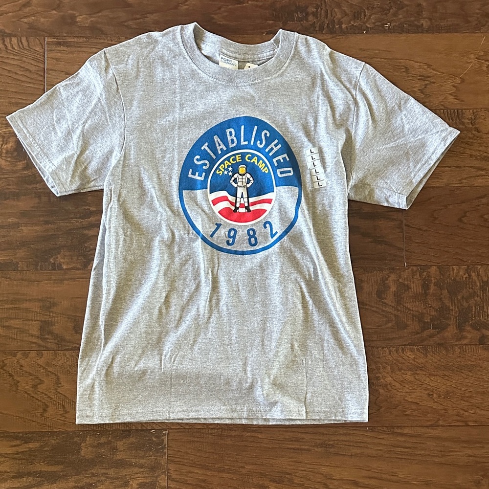 Space Camp Kids Gray T-Shirt